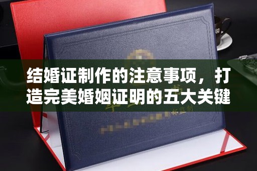 城口结婚证制作的注意事项，打造完美婚姻证明的五大关键点