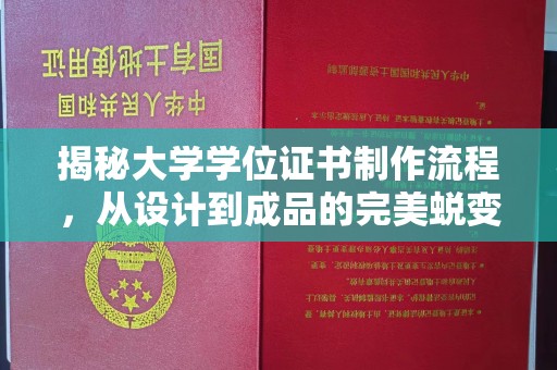 城口揭秘大学学位证书制作流程，从设计到成品的完美蜕变
