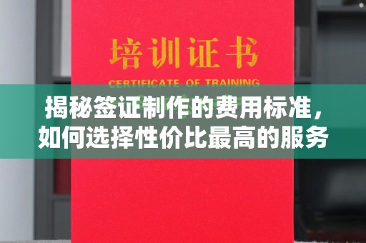 城口揭秘签证制作的费用标准，如何选择性价比最高的服务？